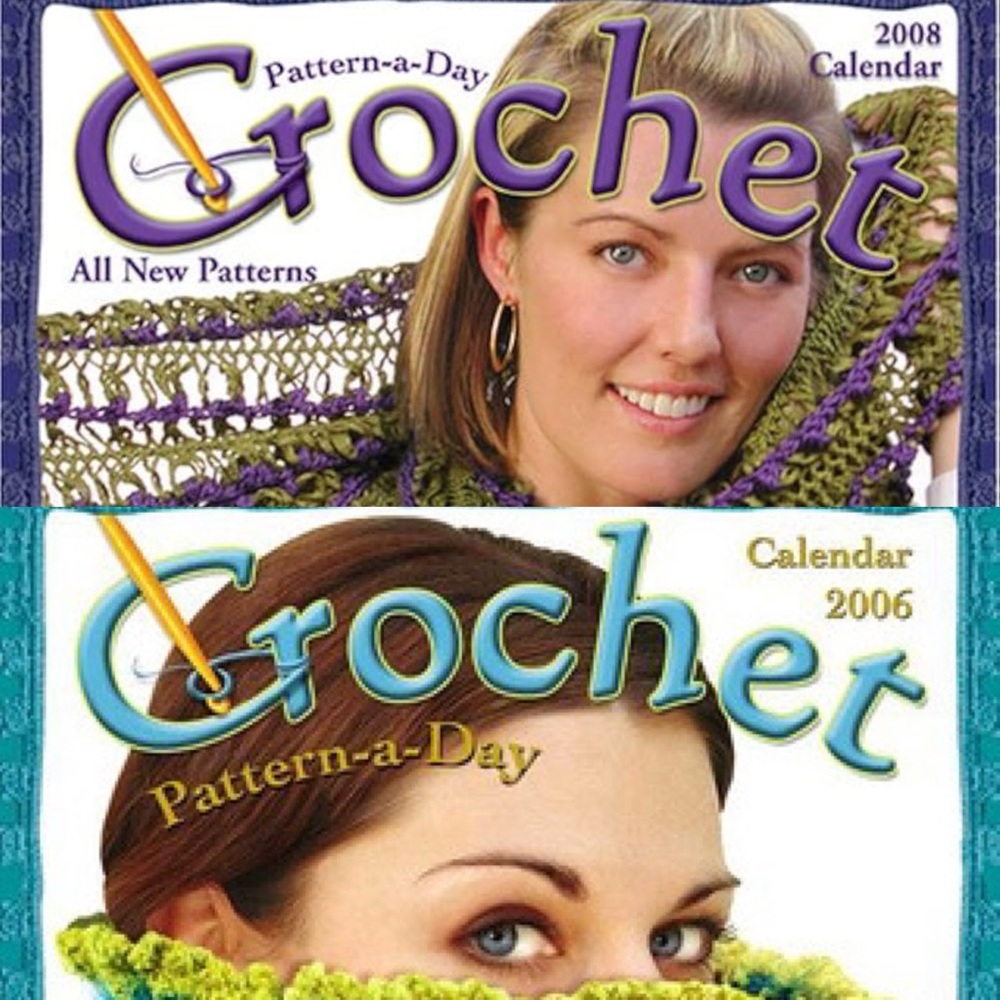 CROCHET ⭐️ PATTERN -A-DAY CALENDAR 2006&2008